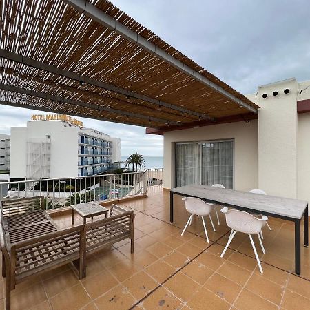 Beautiful Loft, Huge Sunny Terrace, View Over The Beach And Sea Росас Экстерьер фото